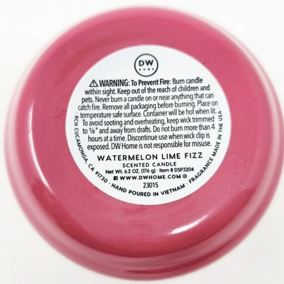 DW Home Watermelon Lime Fizz Soda Pop Candle - Picture 4 of 4